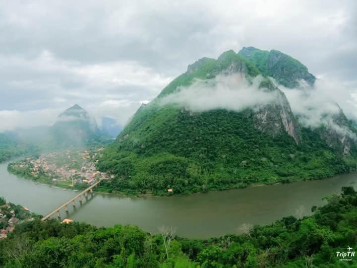 Cam U View Bungalow Hotel Nongkhiaw Eksteriør billede